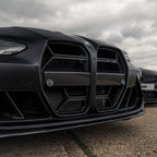 BMW G80 G81 M3 & G82 G83 M4 Pre-Preg Carbon Fibre CSL Front Kidney Grilles with ACC Fitment by TRE (2021+)