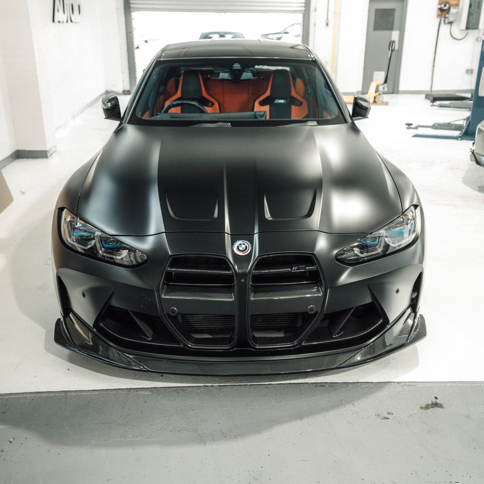 BMW G80 G81 M3 & G82 G83 M4 Pre-Preg Carbon Fibre Foam Crash Bar Cover by TRE (2021+)