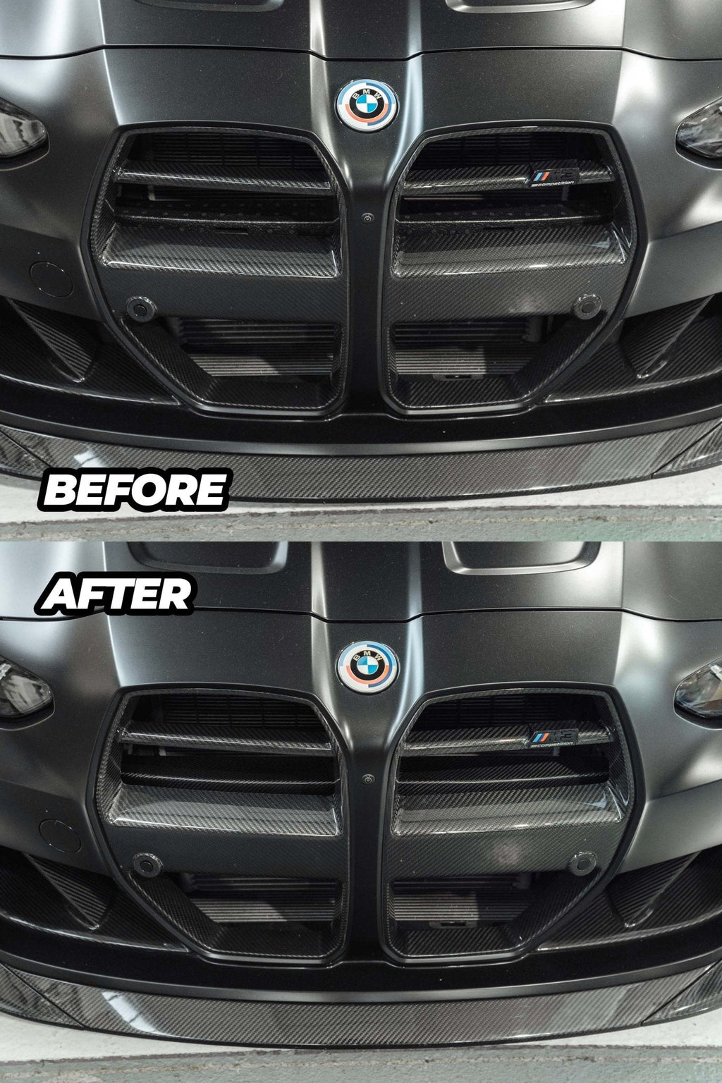 BMW G80 G81 M3 & G82 G83 M4 Pre-Preg Carbon Fibre Foam Crash Bar Cover by TRE (2021+)