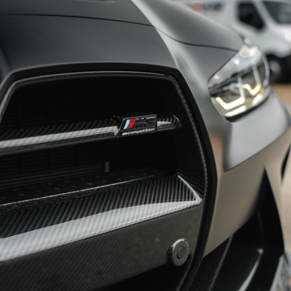 BMW G80 G81 M3 & G82 G83 M4 Pre-Preg Carbon Fibre GT Front Kidney Grilles by TRE (2021+)