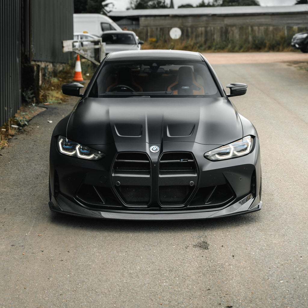 BMW G80 G81 M3 & G82 G83 M4 Pre-Preg Carbon Fibre GT Front Kidney Grilles by TRE (2021+)