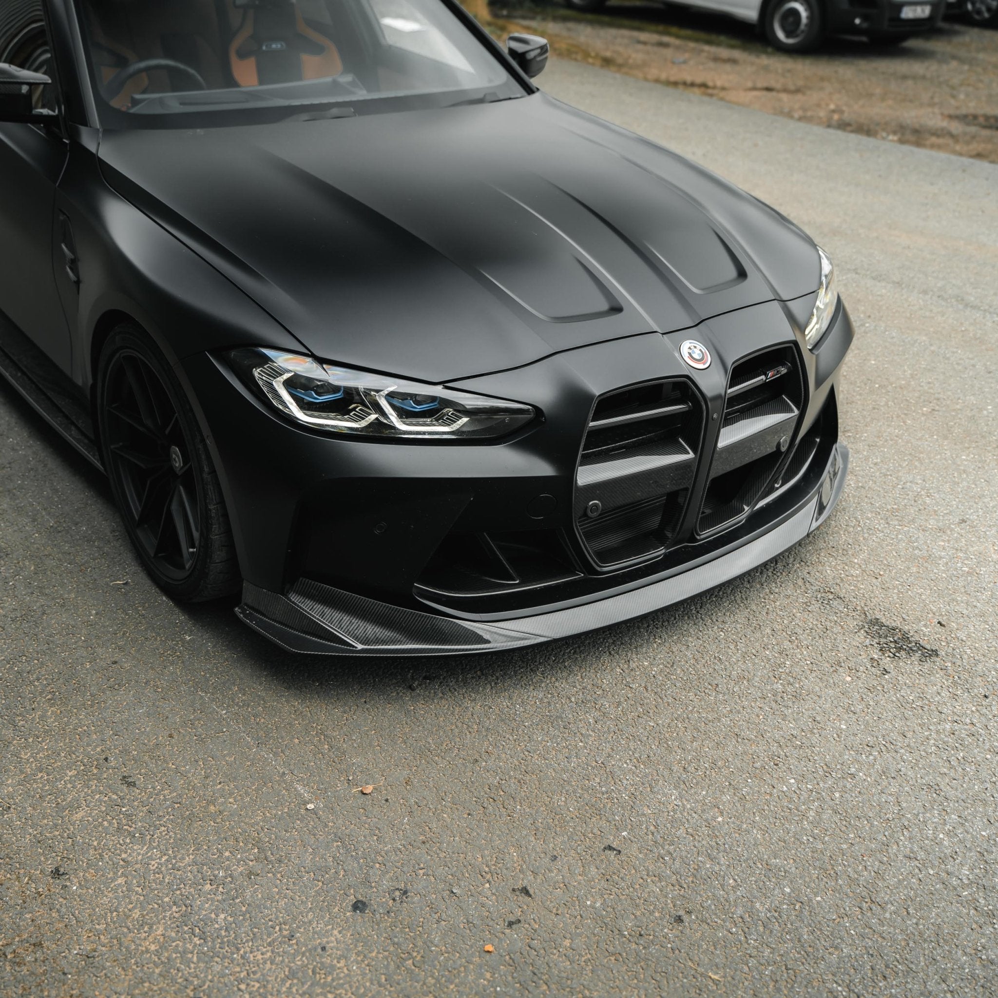 BMW G80 G81 M3 & G82 G83 M4 Pre-Preg Carbon Fibre GT Front Kidney Grilles by TRE (2021+)