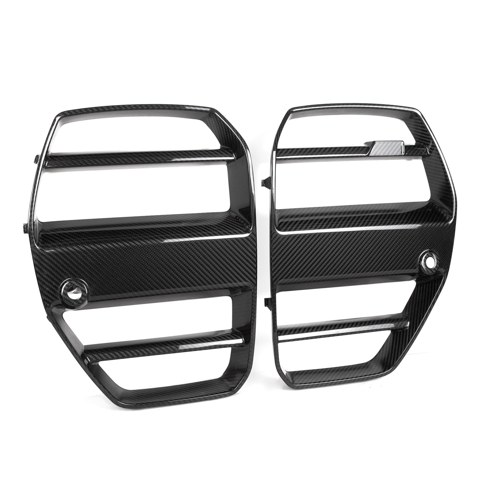 BMW G80 G81 M3 & G82 G83 M4 Pre-Preg Carbon Fibre GT Front Kidney Grilles by TRE (2021+)