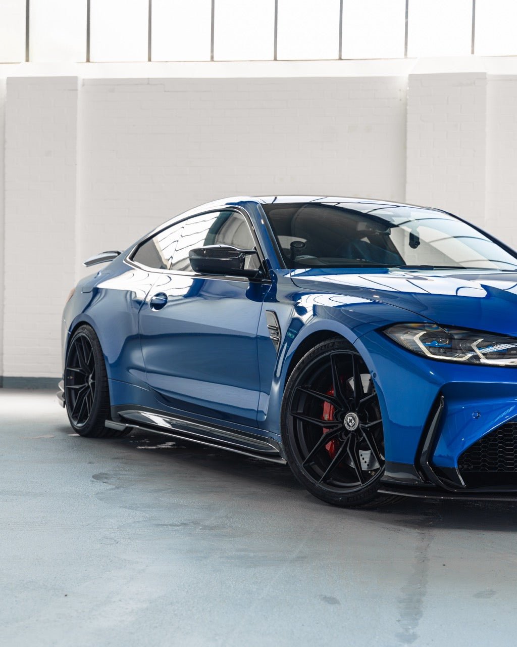 BMW G80 G81 M3 & G82 G83 M4 Pre-Preg Carbon Fibre Side Fender Badge Covers by TRE (2021+)