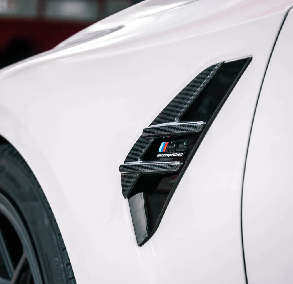 BMW G80 G81 M3 & G82 G83 M4 Pre-Preg Carbon Fibre Side Fender Trim Covers by TRE (2021+)