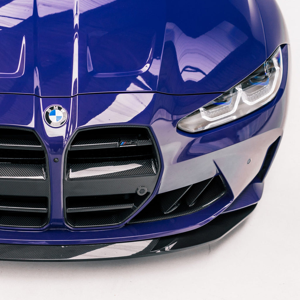 MHC+ BMW G80/G81 M3 & G82/G83 M4 SP1 Front Splitter In Pre Preg Carbon Fibre