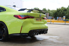 Carbon fibre MP wing spoiler for BMW G80 M3 G82 M4