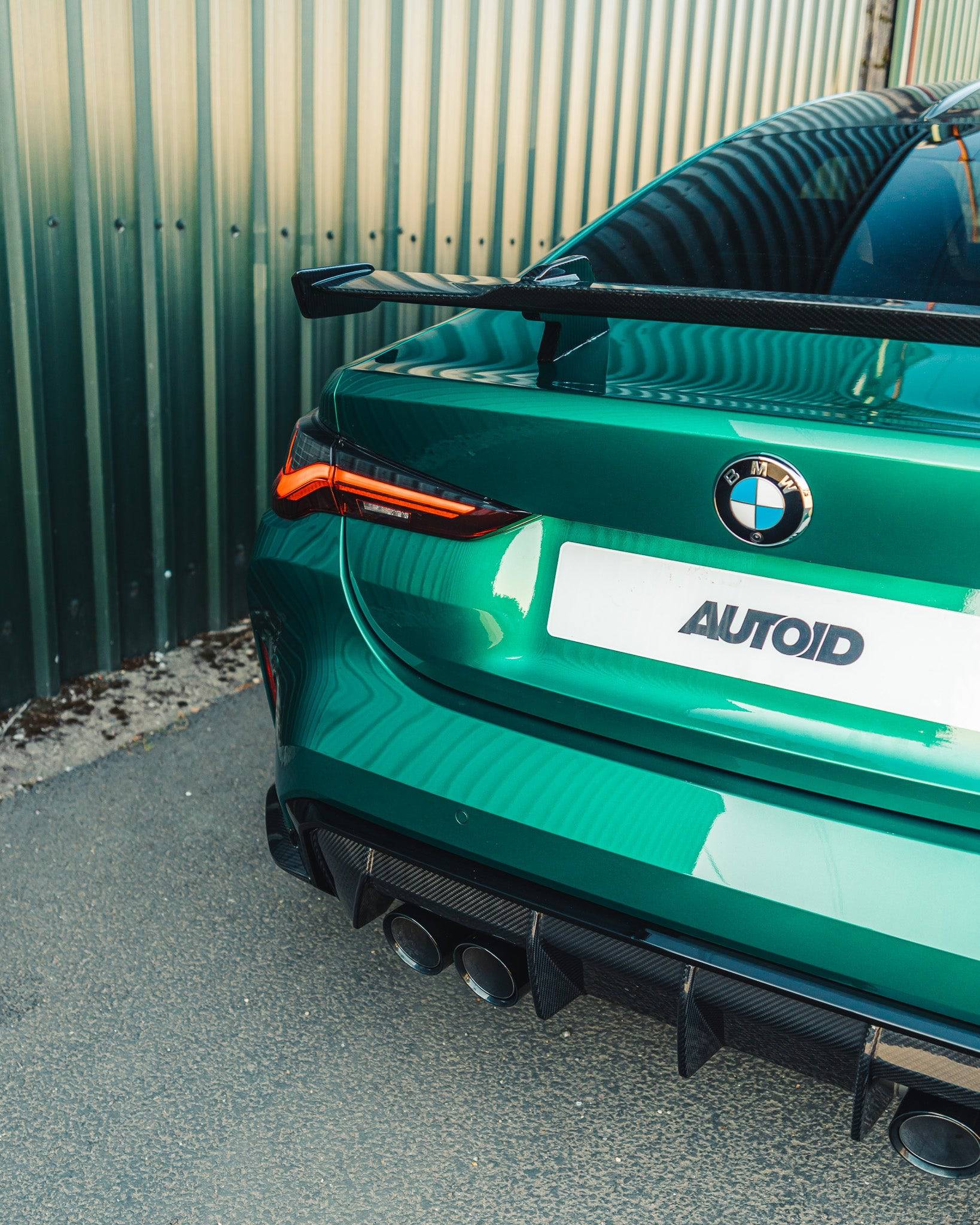 BMW G80 M3 & G82 M4 Pre-Preg Carbon Fibre Rear Spoiler Wing by TRE (2021+)