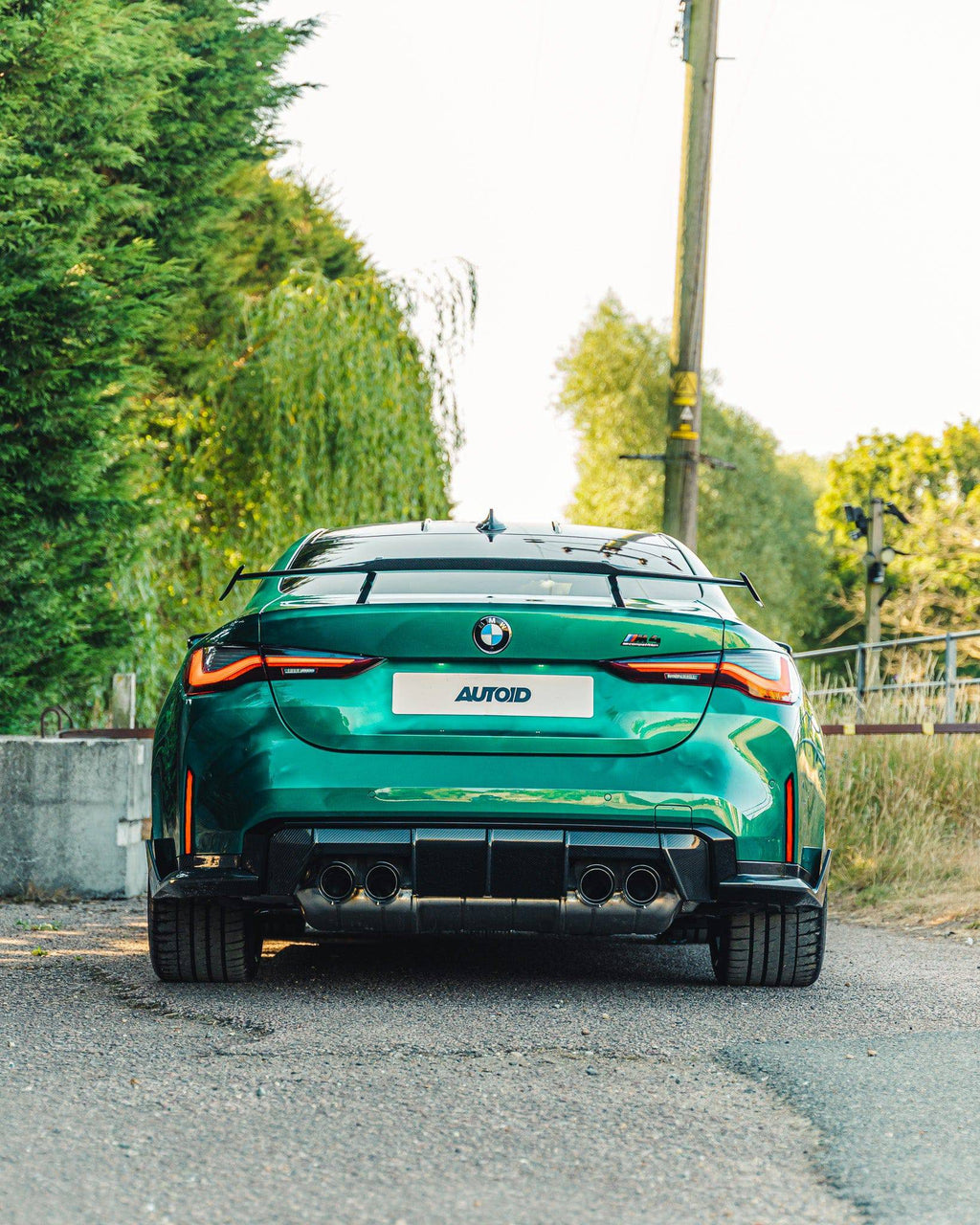 BMW G80 M3 & G82 M4 Pre-Preg Carbon Fibre Rear Spoiler Wing by TRE (2021+)