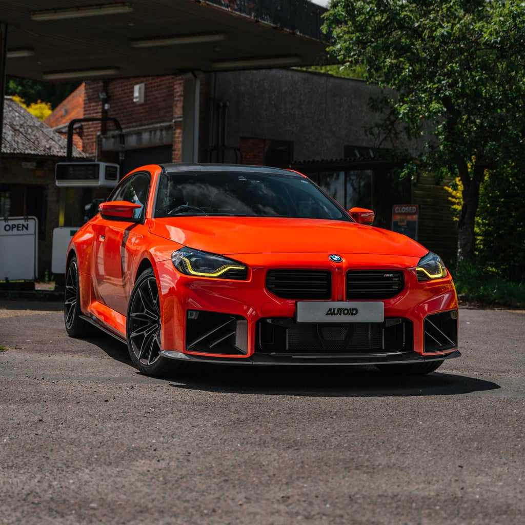 BMW G87 M2 TR87 Carbon Fibre Flat Front Splitter by TRE (2023+)