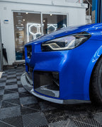 BMW G87 M2 TR87 Carbon Fibre Flat Front Splitter by TRE (2023+)