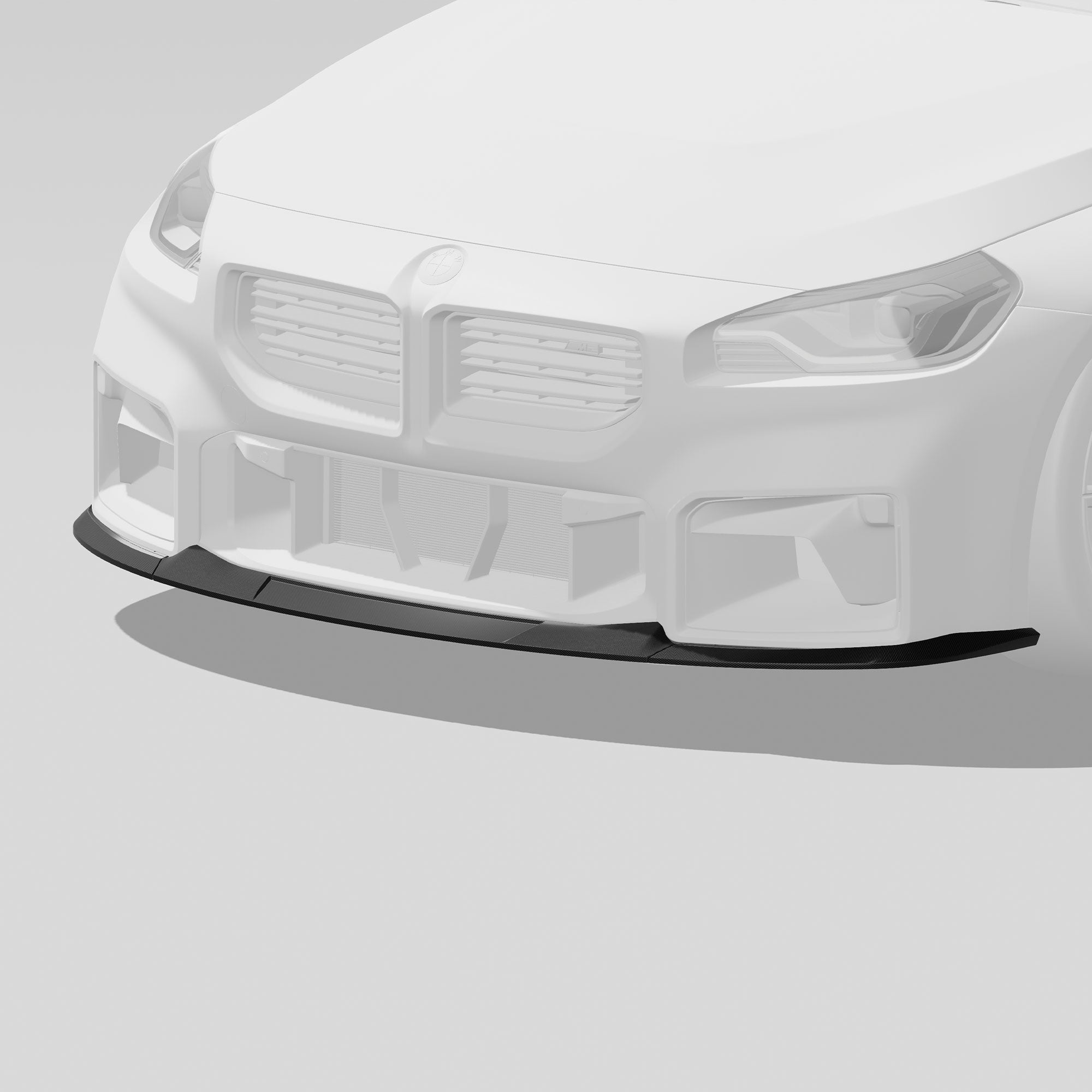 BMW G87 M2 TR87 Carbon Fibre Flat Front Splitter by TRE (2023+)
