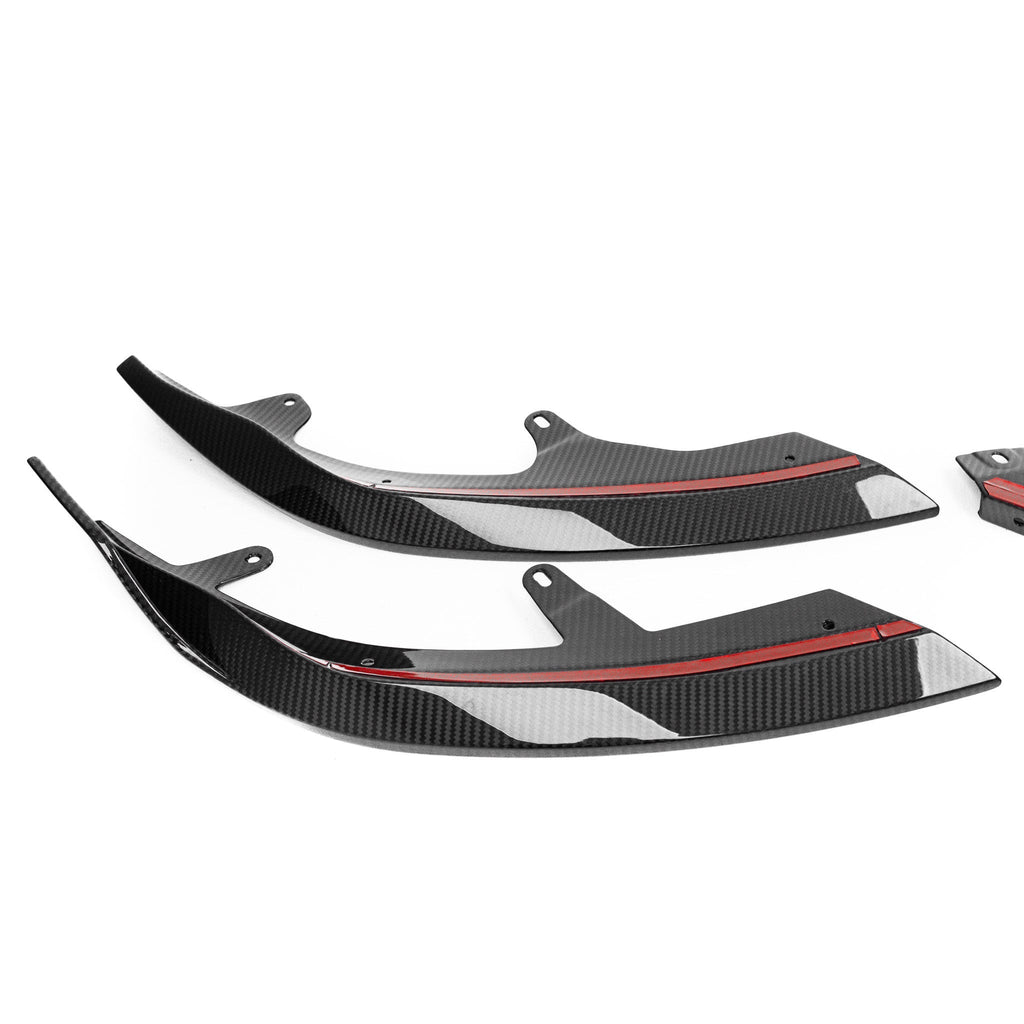 BMW G87 M2 TR87 Carbon Fibre Flat Front Splitter by TRE (2023+)