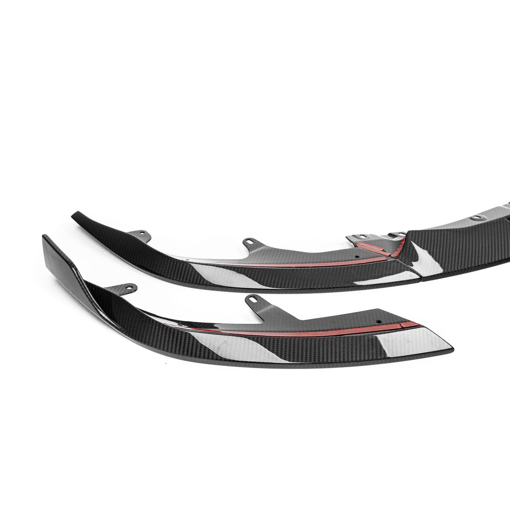 BMW G87 M2 TR87 Carbon Fibre Flat Front Splitter by TRE (2023+)