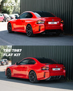 BMW G87 M2 TR87 Carbon Fibre Flat Side Skirts by TRE (2023+)