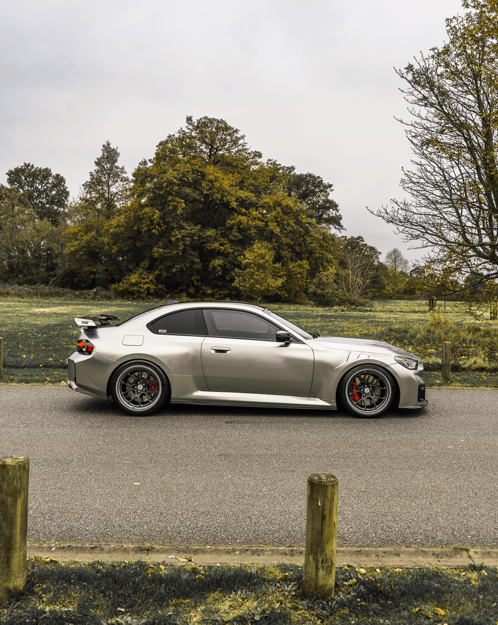 BMW G87 M2 TR87 Carbon Fibre Flat Side Skirts by TRE (2023+)