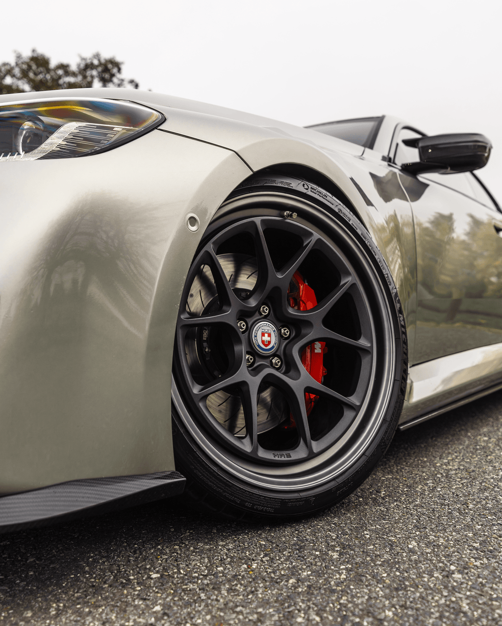 BMW G87 M2 TR87 Carbon Fibre Flat Side Skirts by TRE (2023+)