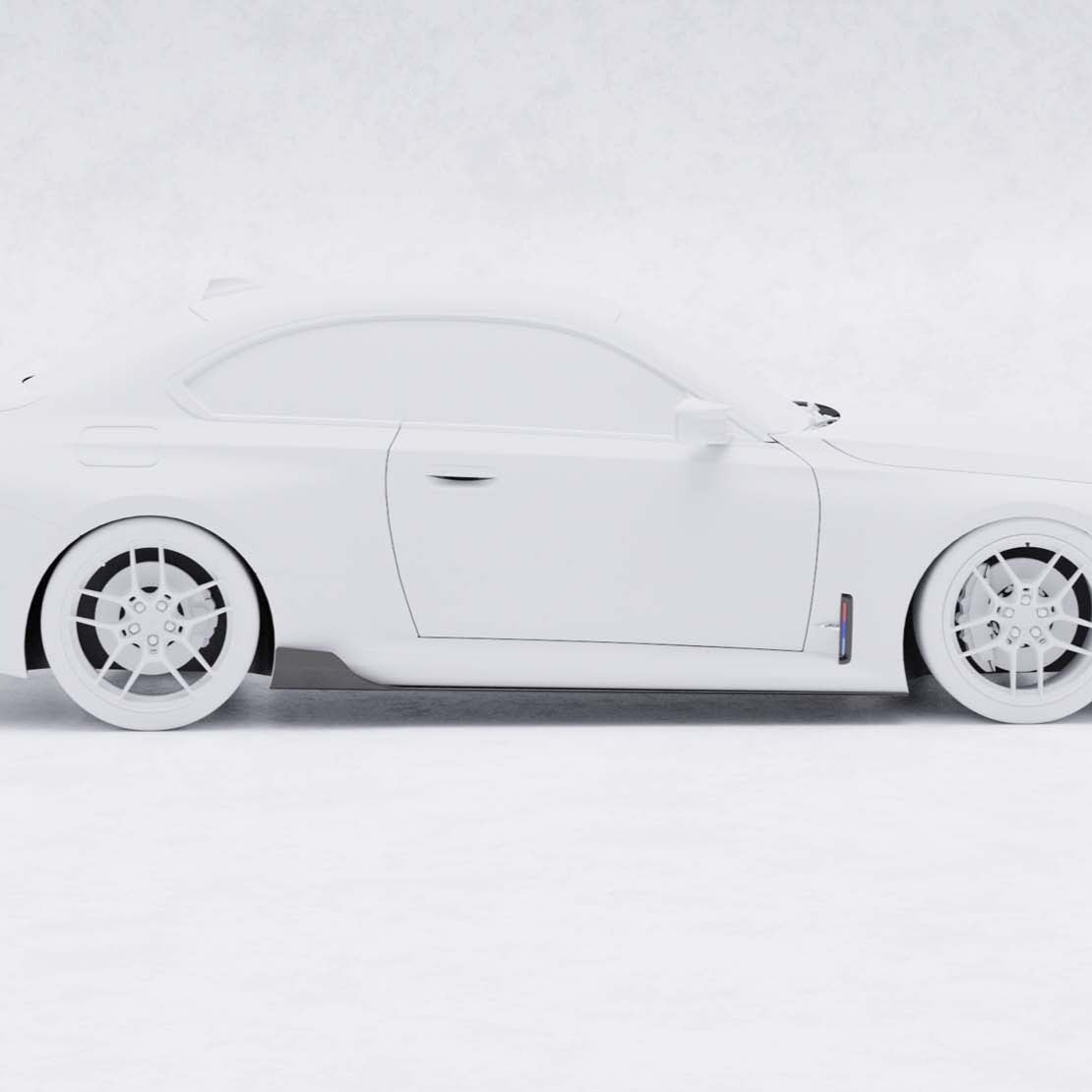 BMW G87 M2 TR87 Carbon Fibre Side Skirts by TRE (2023+)