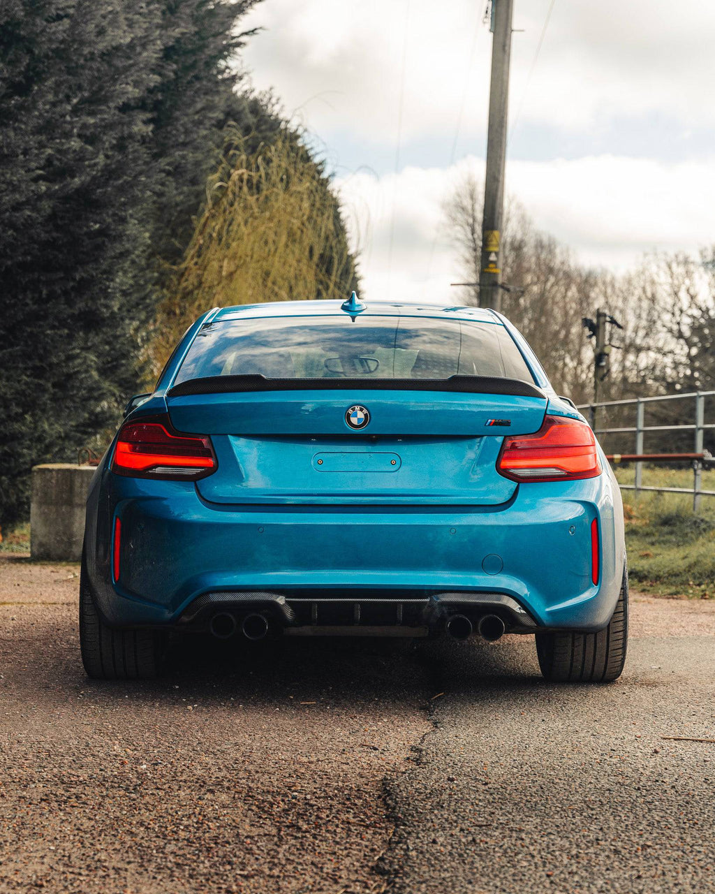 BMW M2 F87 & 2 Series F22 Pre-preg Carbon Fibre CS Spoiler by TRE (2014-2021)