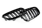 BMW M2 F87 & 2 Series, M235i, M240i F22 F23 Gloss Black Kidney Grilles (2014-2020)
