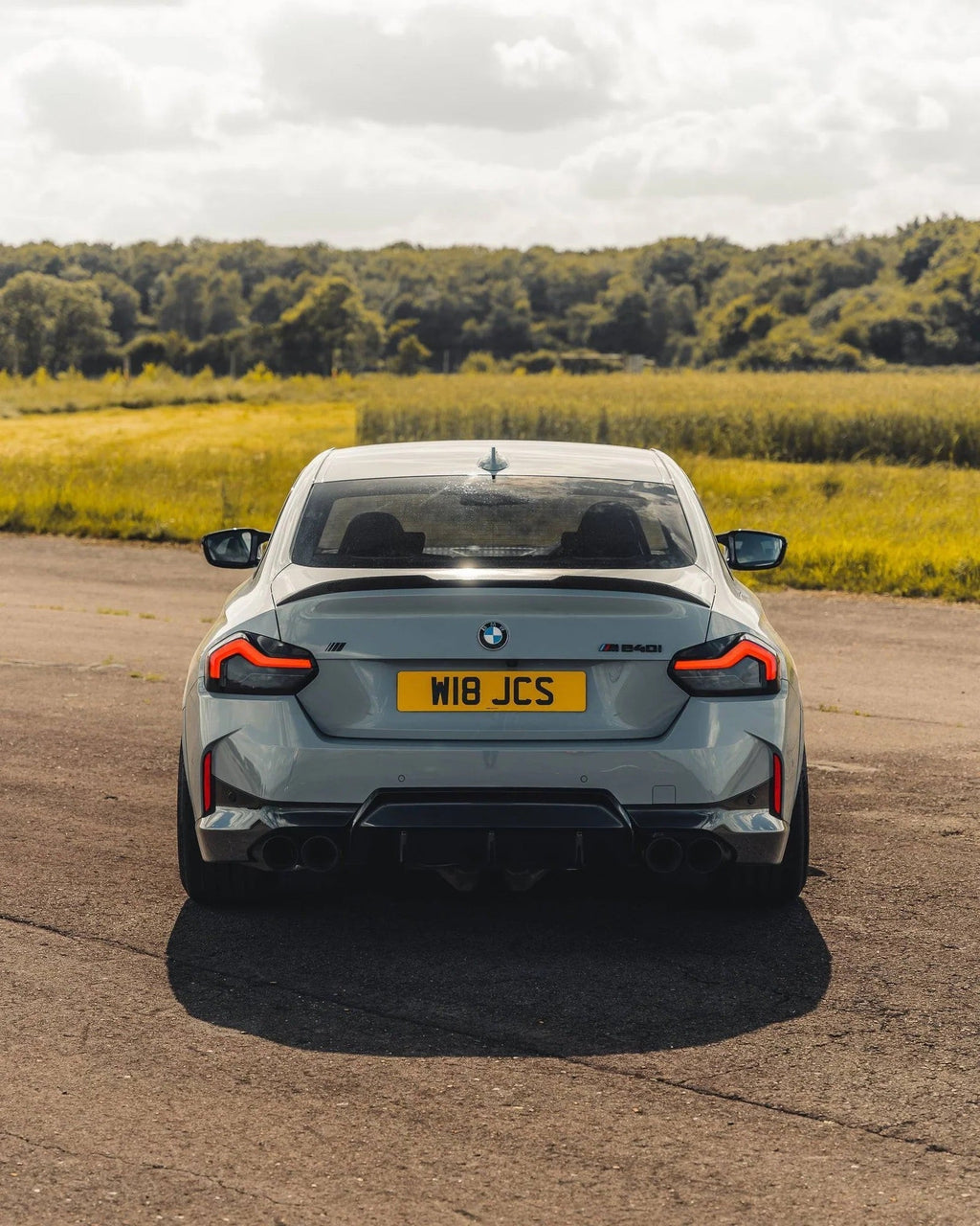 BMW M2 G87, 2 Series & M240i G42 Gloss Black CS Rear Spoiler (2021+)