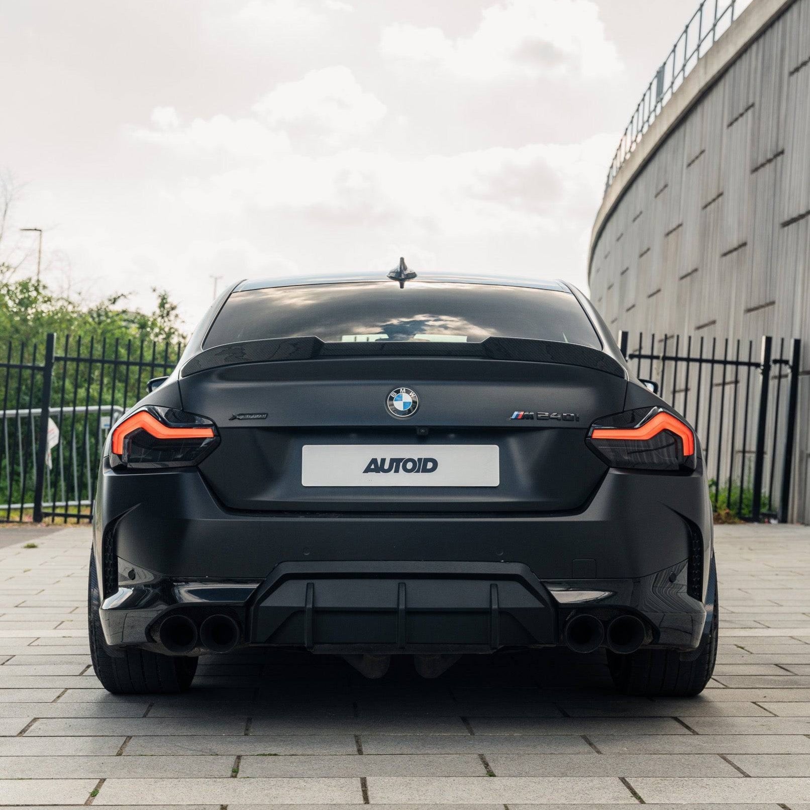 BMW M2 G87, 2 Series & M240i G42 Pre-preg Carbon Fibre ID-01 Rear Spoiler by TRE (2021+)