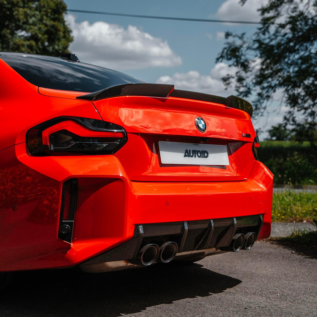 BMW M2 G87, 2 Series & M240i G42 Pre-preg Carbon Fibre ID-01 Rear Spoiler by TRE (2021+)
