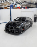 BMW M2 G87 EVO-S Gloss Black Front Lip by ZAERO (2023+)