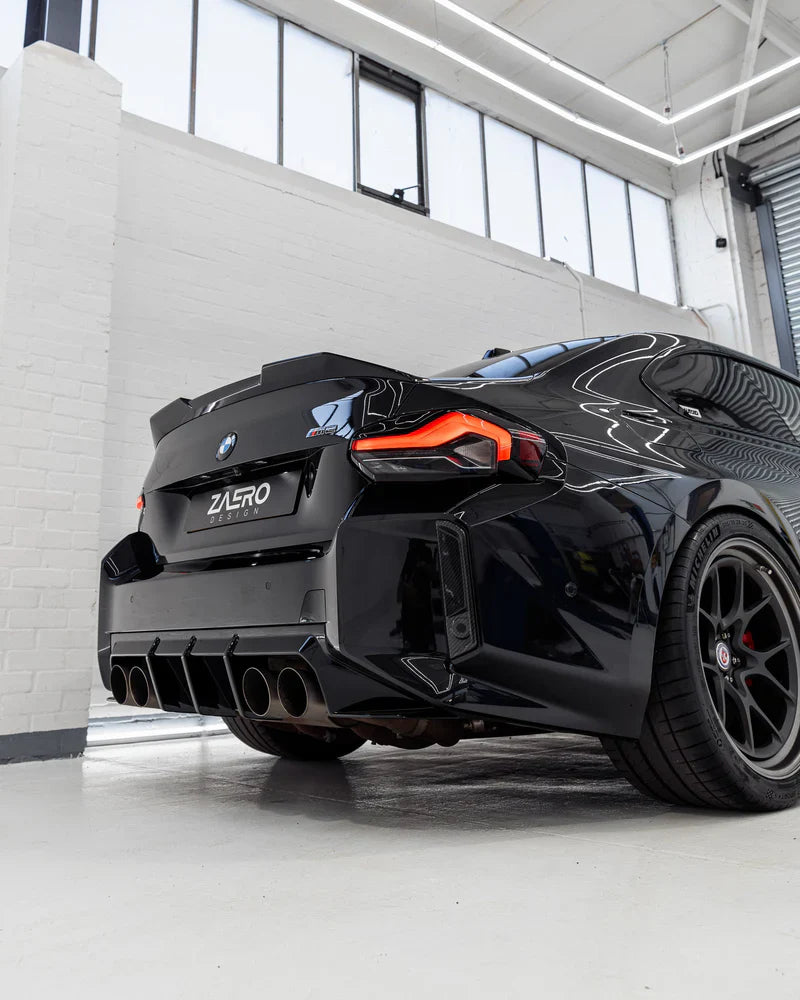 BMW M2 G87 EVO-S Gloss Black Rear Diffuser by ZAERO (2023+)