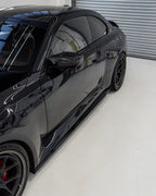 BMW M2 G87 EVO-S Gloss Black Side Skirts by ZAERO (2023+)