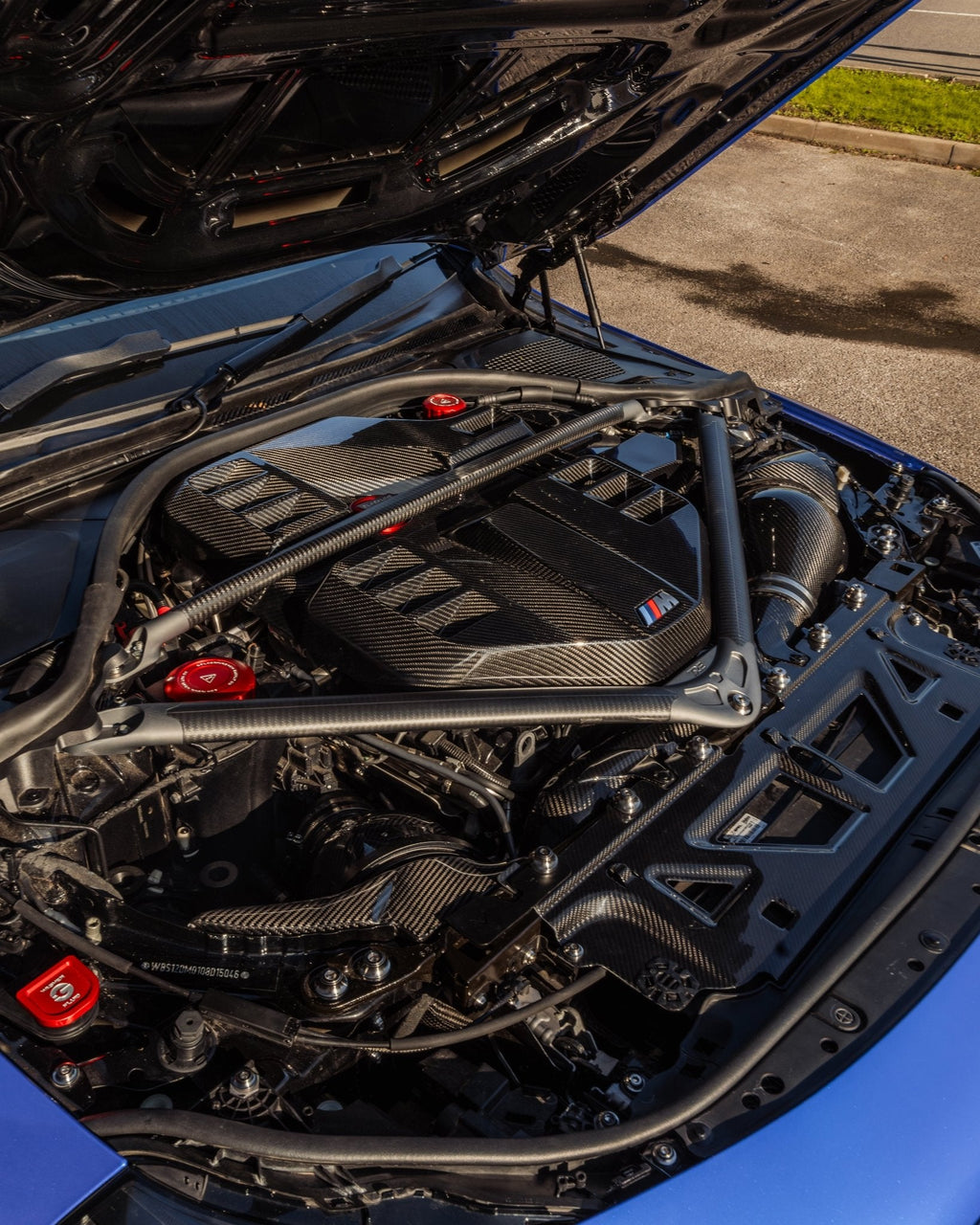 BMW M2 G87, M3 G80 G81 & M4 G82 G83 Pre-Preg Carbon Fibre ECU Cover by TRE (2021+)