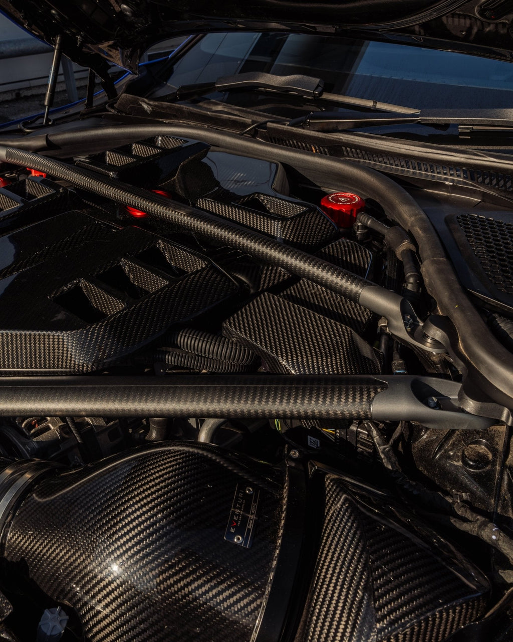 BMW M2 G87, M3 G80 G81 & M4 G82 G83 Pre-Preg Carbon Fibre ECU Cover by TRE (2021+)