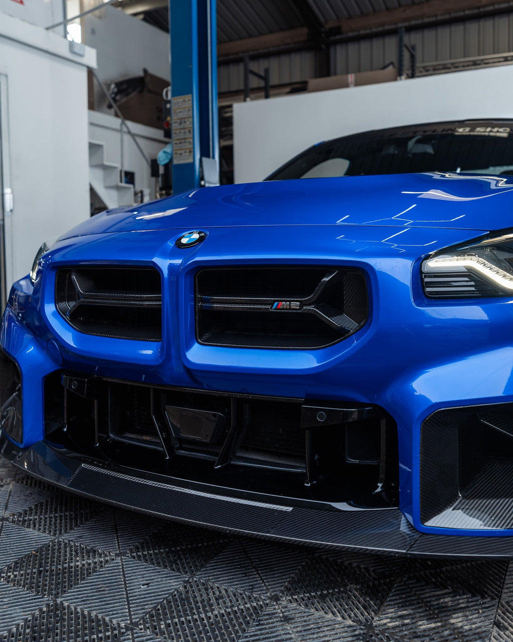 BMW M2 G87 Pre-Preg Carbon Fibre CSL Front Grilles by TRE (2023+)