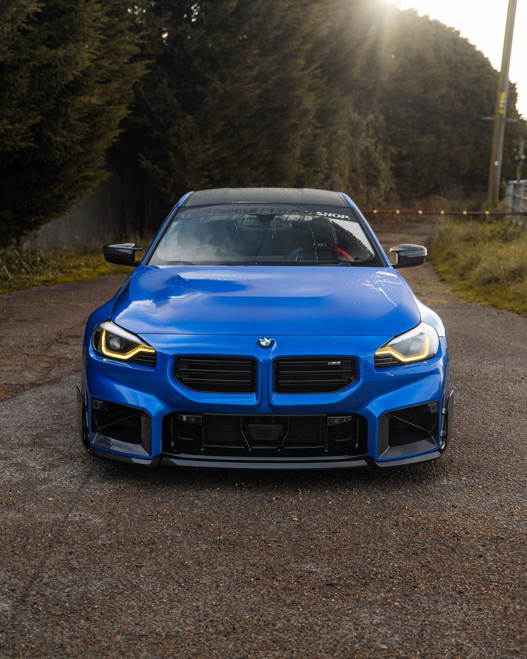 BMW M2 G87 Pre-Preg Carbon Fibre Performance Front Ducts Inserts by TRE (2023+)