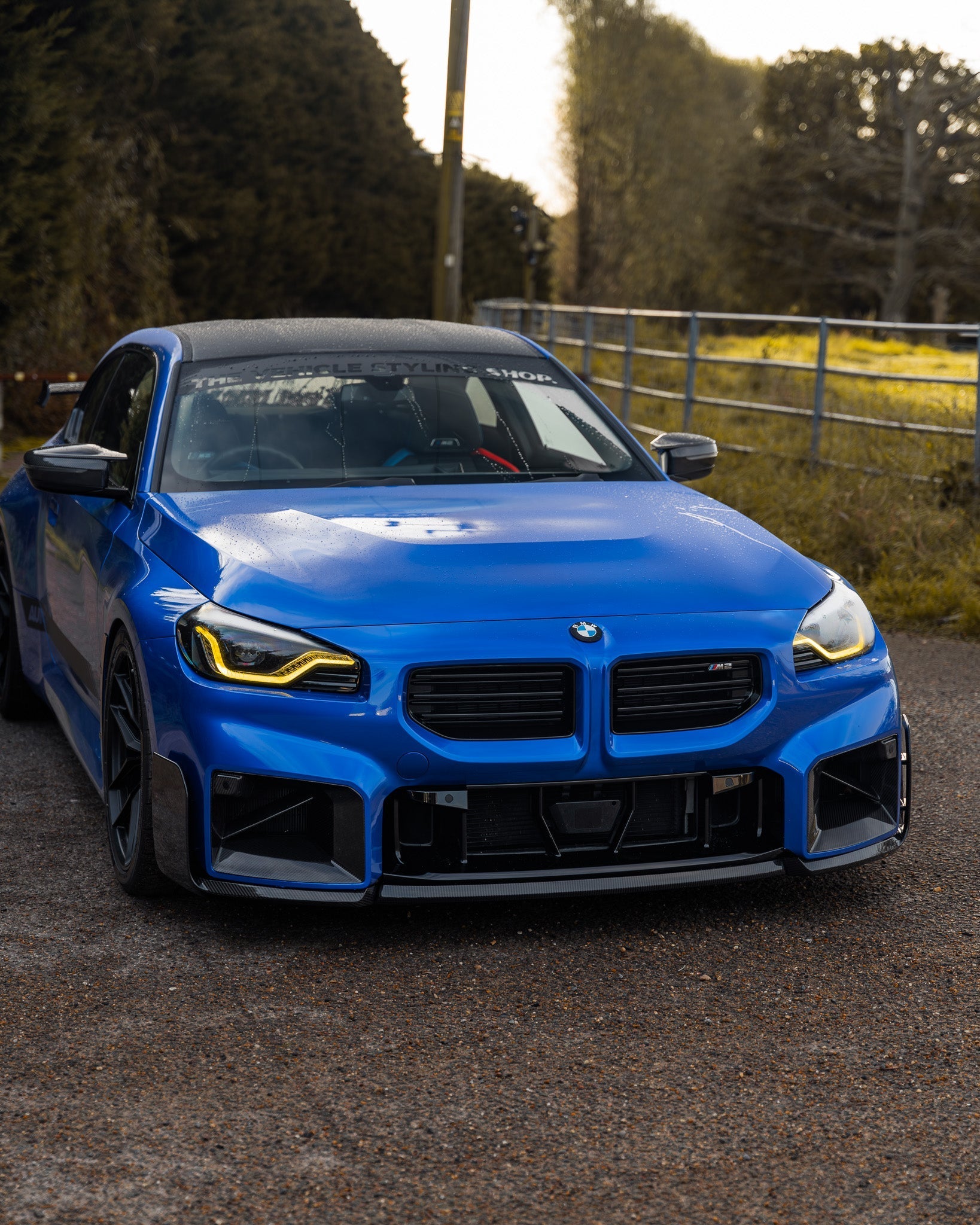 BMW M2 G87 Pre-Preg Carbon Fibre Performance Front Ducts Inserts by TRE (2023+)
