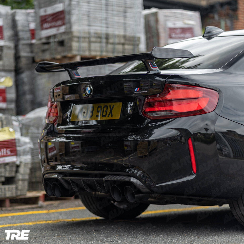 BMW M2 & M2 Competition F87 Pre-preg Carbon Fibre Rear Diffuser by TRE (2015-2021)