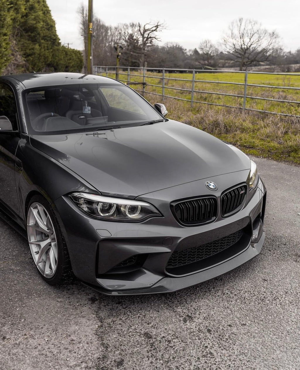BMW OG M2 F87 Carbon Fibre CSL Front Splitter (2015-2018)