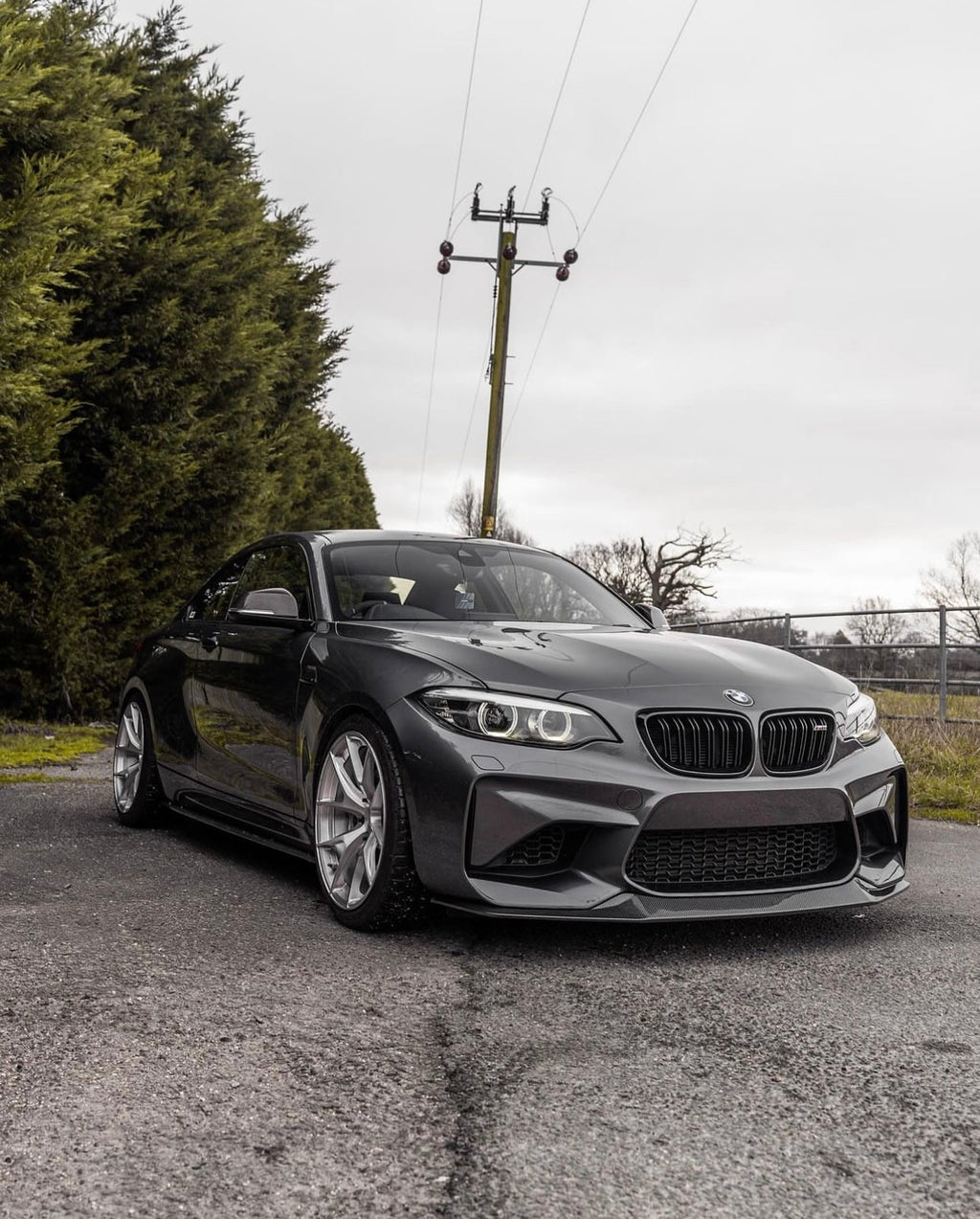 BMW OG M2 F87 Carbon Fibre CSL Front Splitter (2015-2018)