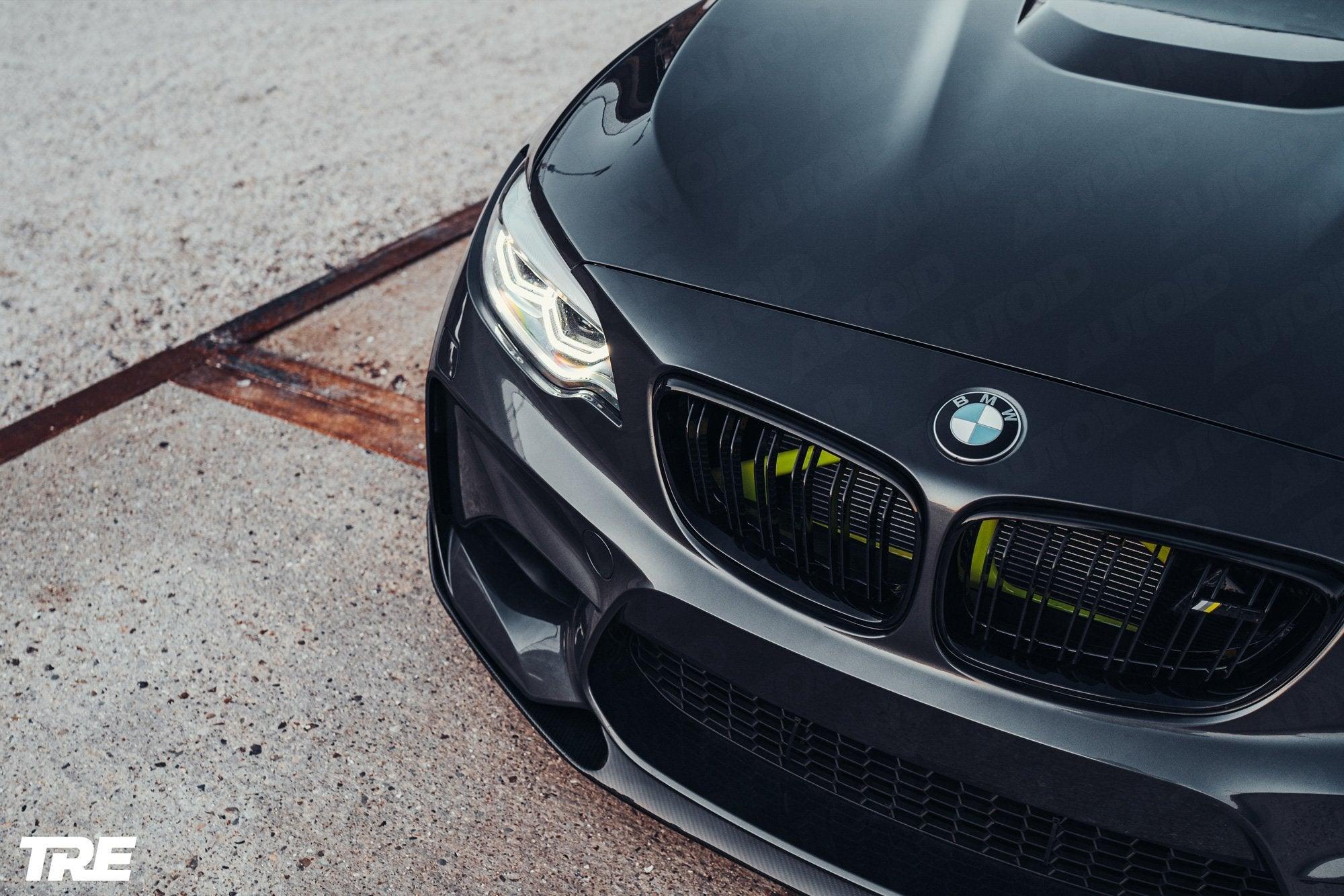 BMW M2 OG F87 Pre-Preg Carbon Fibre Front Splitter by TRE (2015-2018)