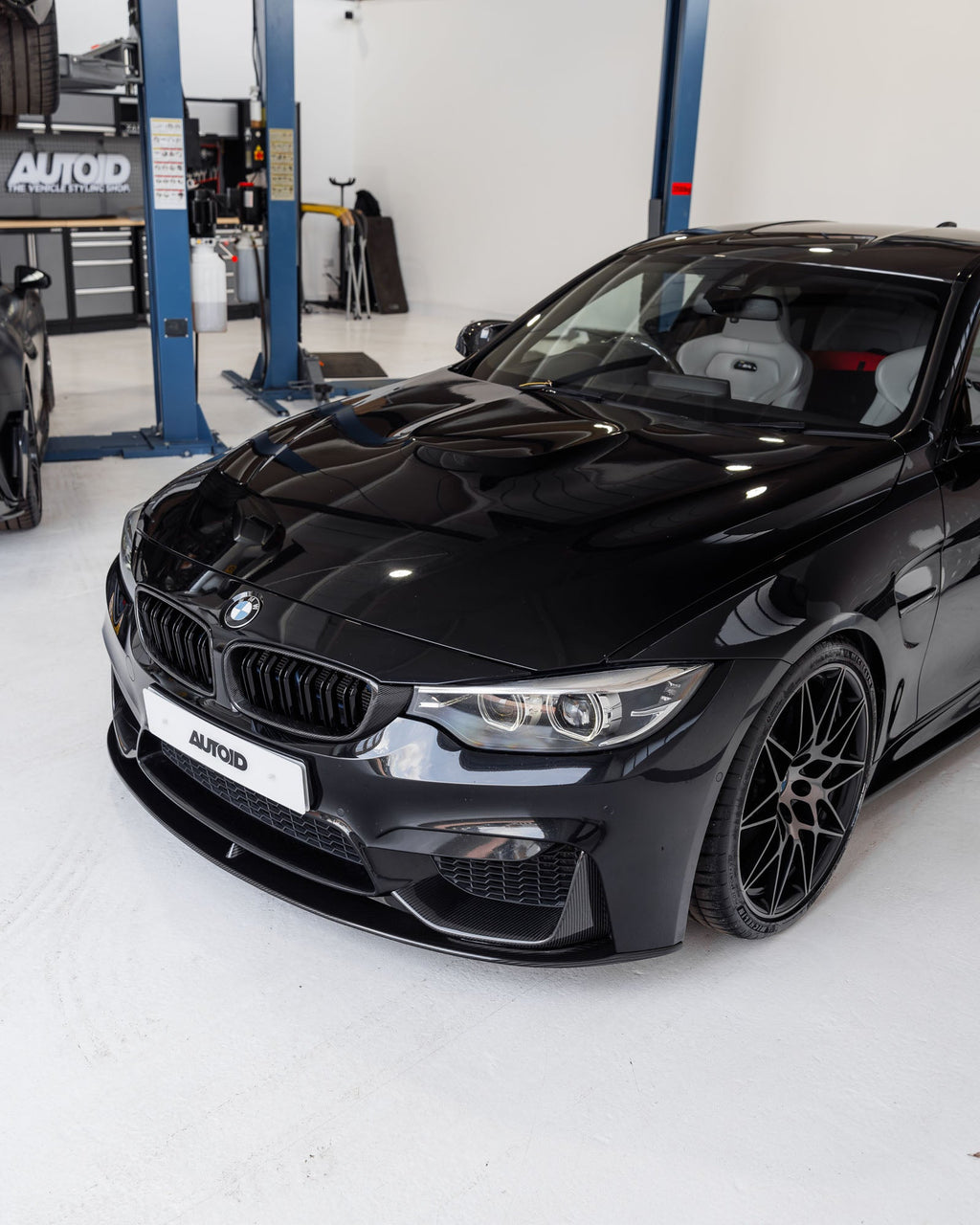 BMW M3 F80 & M4 F82 Pre-Preg Carbon Fibre Front Splitter by TRE (2014-2020)