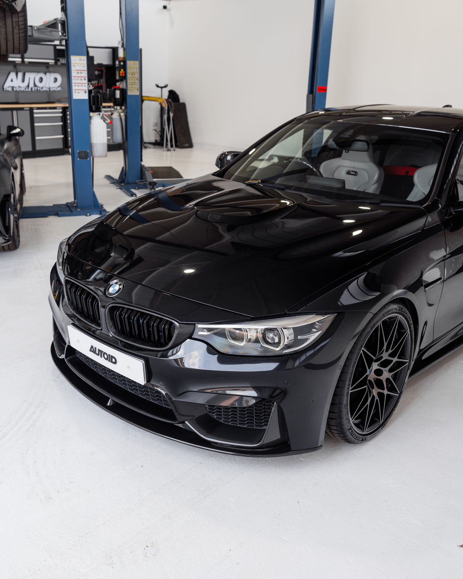 BMW M3 F80 & M4 F82 Pre-Preg Carbon Fibre Front Splitter by TRE (2014-2020)