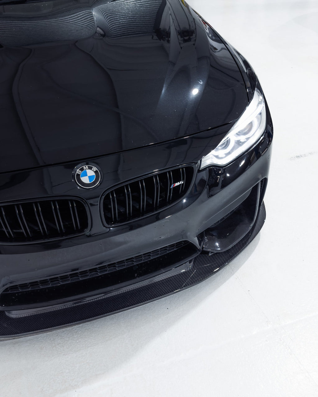 BMW M3 F80 & M4 F82 Pre-Preg Carbon Fibre GT V2 Front Splitter by TRE (2014-2020)