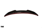 BMW M3 G80 & BMW 3 Series G20 Pre-Preg Carbon Fibre Ducktail Rear Spoiler by TRE (2018+)
