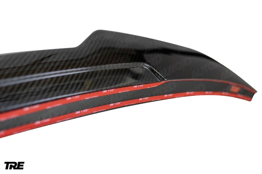 BMW M3 G80 & BMW 3 Series G20 Pre-Preg Carbon Fibre Ducktail Rear Spoiler by TRE (2018+)