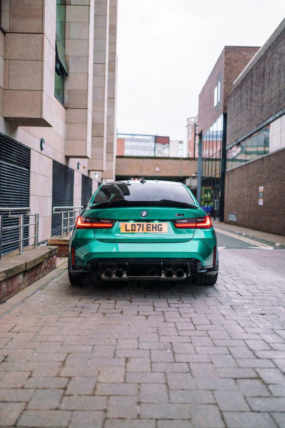 BMW M3 G80 & BMW 3 Series G20 Pre-Preg Carbon Fibre Ducktail Rear Spoiler by TRE (2018+)