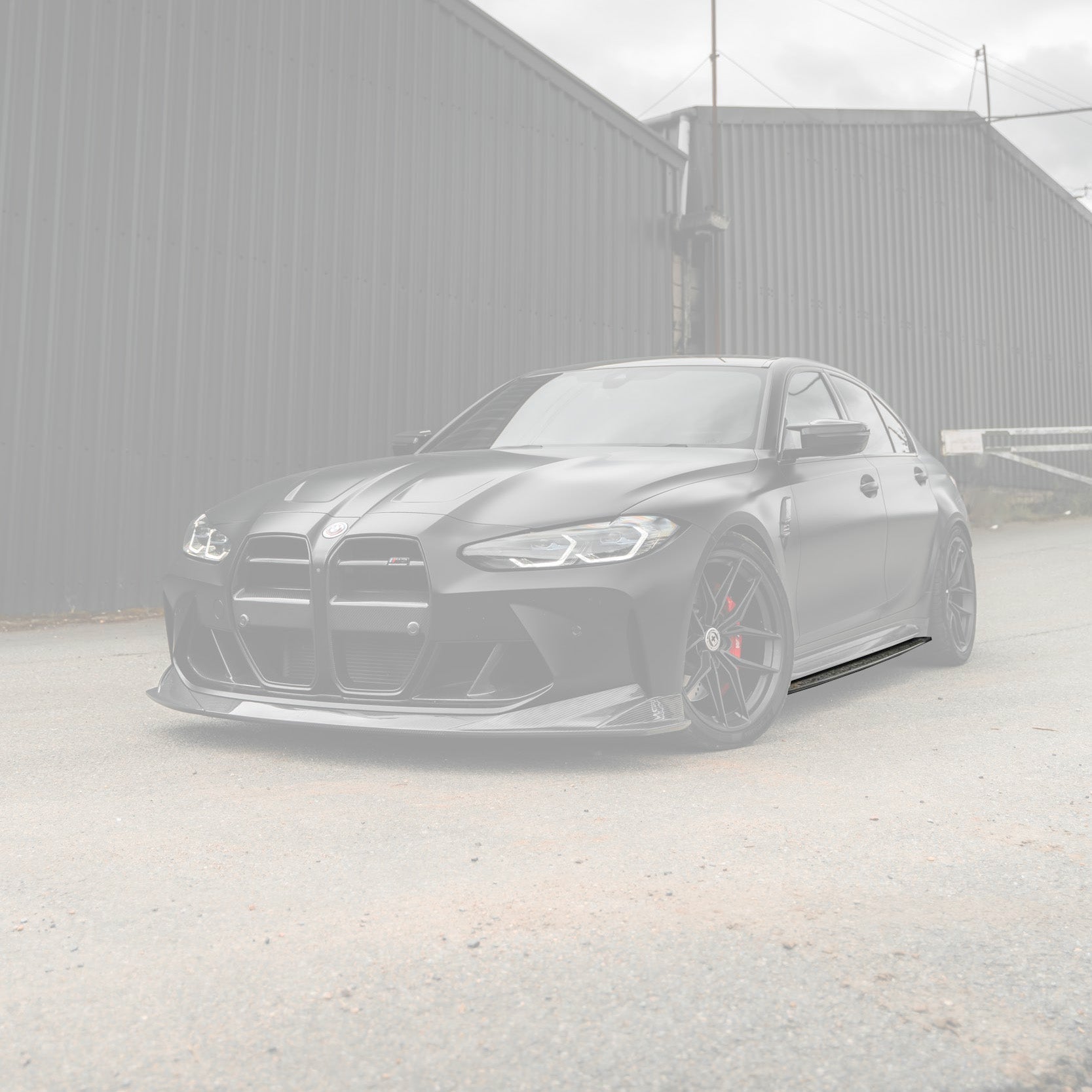 BMW M3 G80 G81 Pre-Preg Carbon Fibre PR-1 Side Skirts by TRE (2020 ...