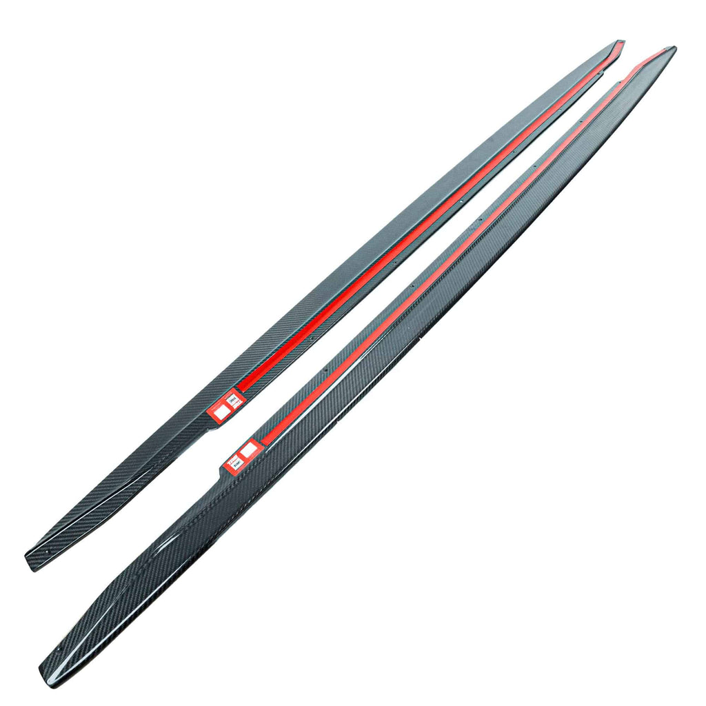 BMW M3 G80 G81 Pre-Preg Carbon Fibre PR-1 Side Skirts by TRE (2020+)