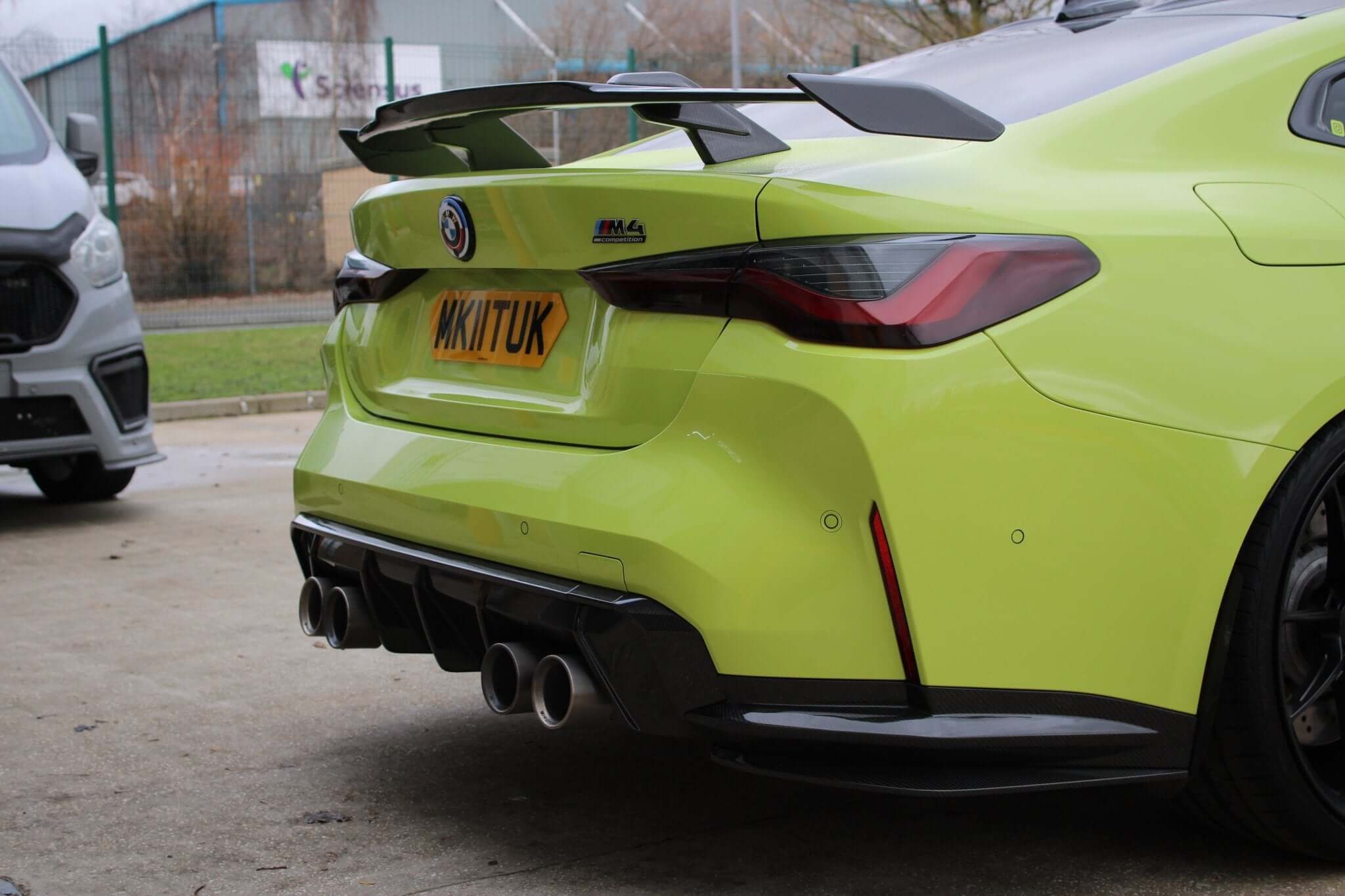 Carbon fibre MP wing spoiler for BMW G80 M3 G82 M4
