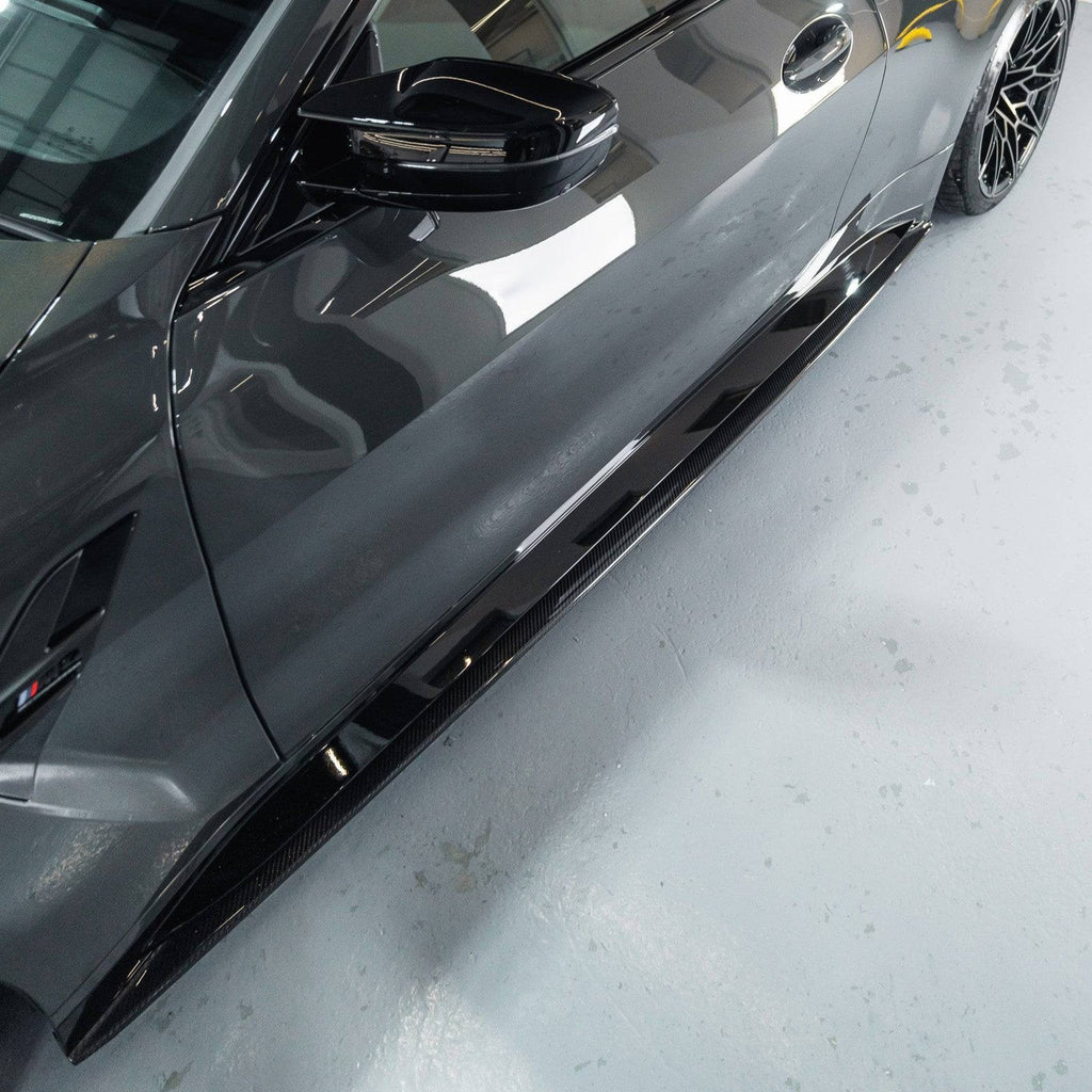 BMW M4 G82 G83 Pre-Preg Carbon Fibre PR-1 Side Skirts by TRE (2020+)