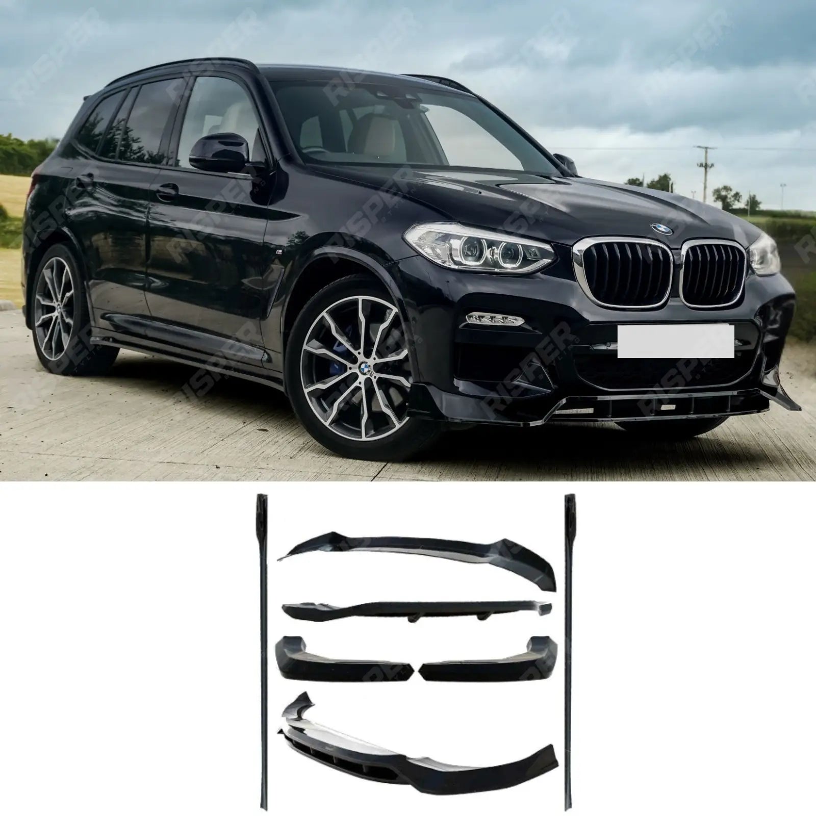 BMW X3 G01 M Sport 2018-2021 - RISPER Full Aero Kit in Gloss Black